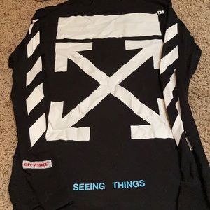 OFF WHITE long sleeve tee
